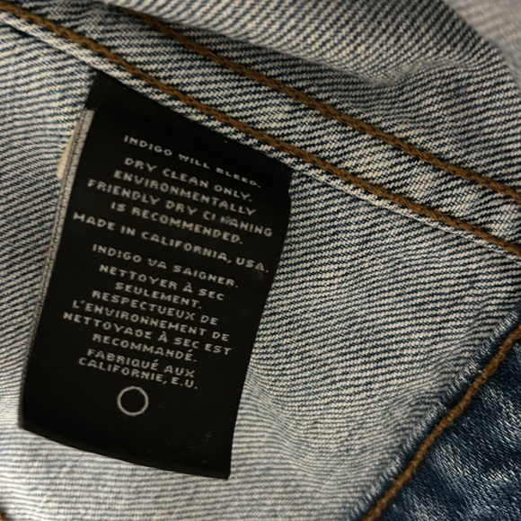 J Brand jean jacket size XS - Picture 5 of 8